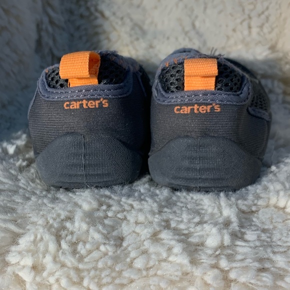 Carter's Shoes Carters Water Shoes Grey Black And Orange Size 5